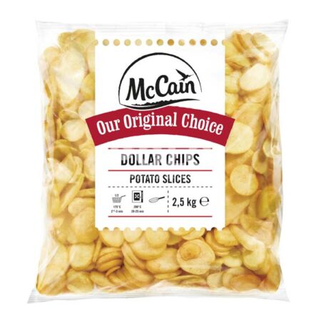 Patate Prefr. Dollar Chips Mccain