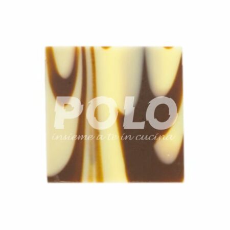 Quadrato Marmol Choc Fondente/Bianco