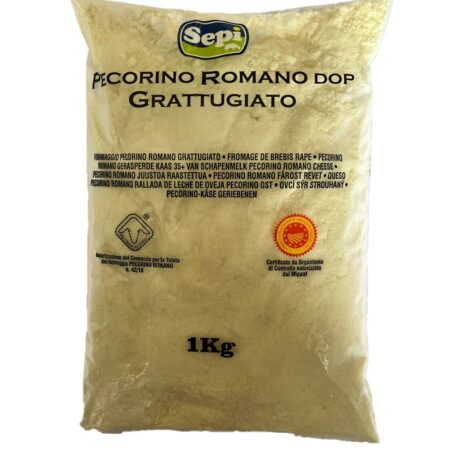 Pecorino Romano Dop Grattugiato Kg.1