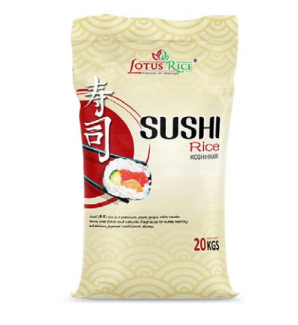 Lotus Rice Riso Per Sushi Koshihikari 20Kg