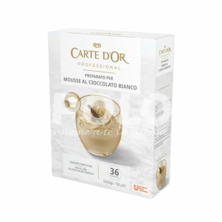 Mousse Cioccolato Bianco Carte D'Or