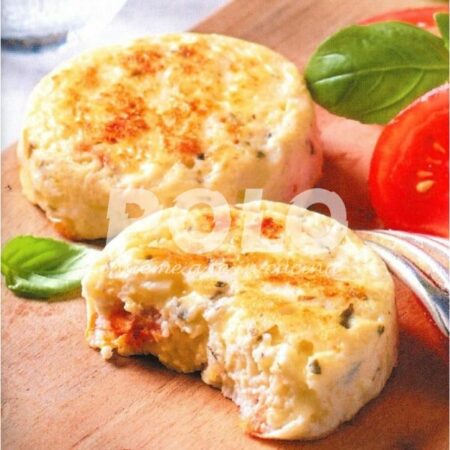 Tortino Con Formaggio, Spinaci E Peper.