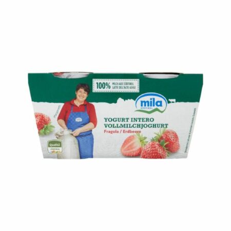 Yogurt Mila Fragola Gr 125X2 Pz