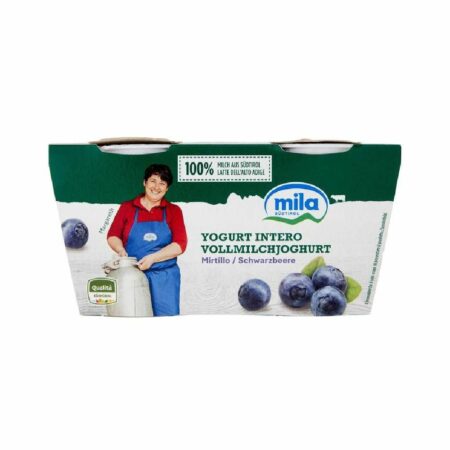 Yogurt Mila Mirtillo Gr 125X2 Pz