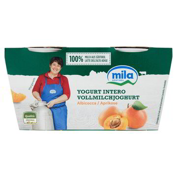 Yogurt Mila Albicocca Gr 125X2 Pz