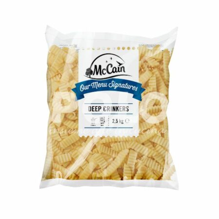 Patate Prefr. Deep Crinkers Con Buccia