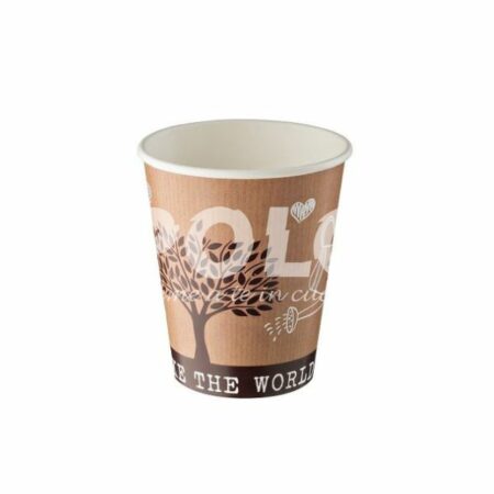 Bicchiere Cartoncino Avana 200 Ml