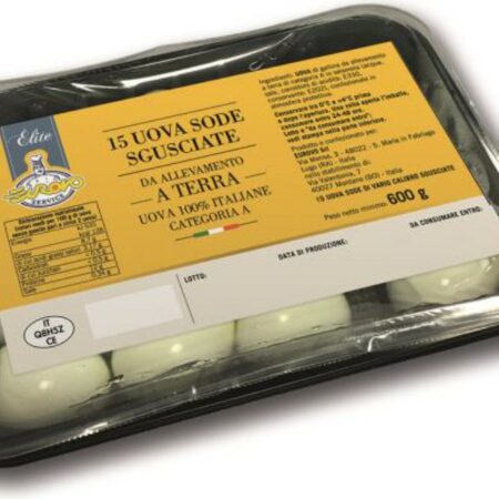Uova Sode Sgusciate 15 Pz 600 Gr Elite