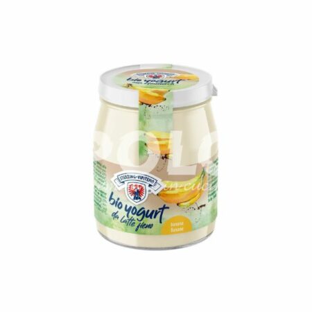 Yogurt Intero Bio Banana Vetro 150 Gr